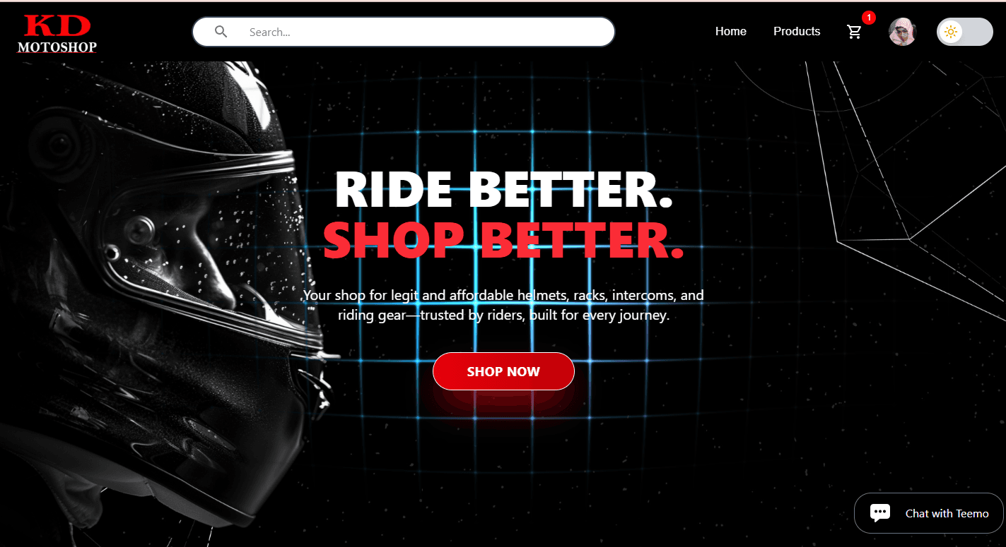 Smart E-Commerce and Inventory Management System with XGBoost Predictive Analytics for KD Motoshop